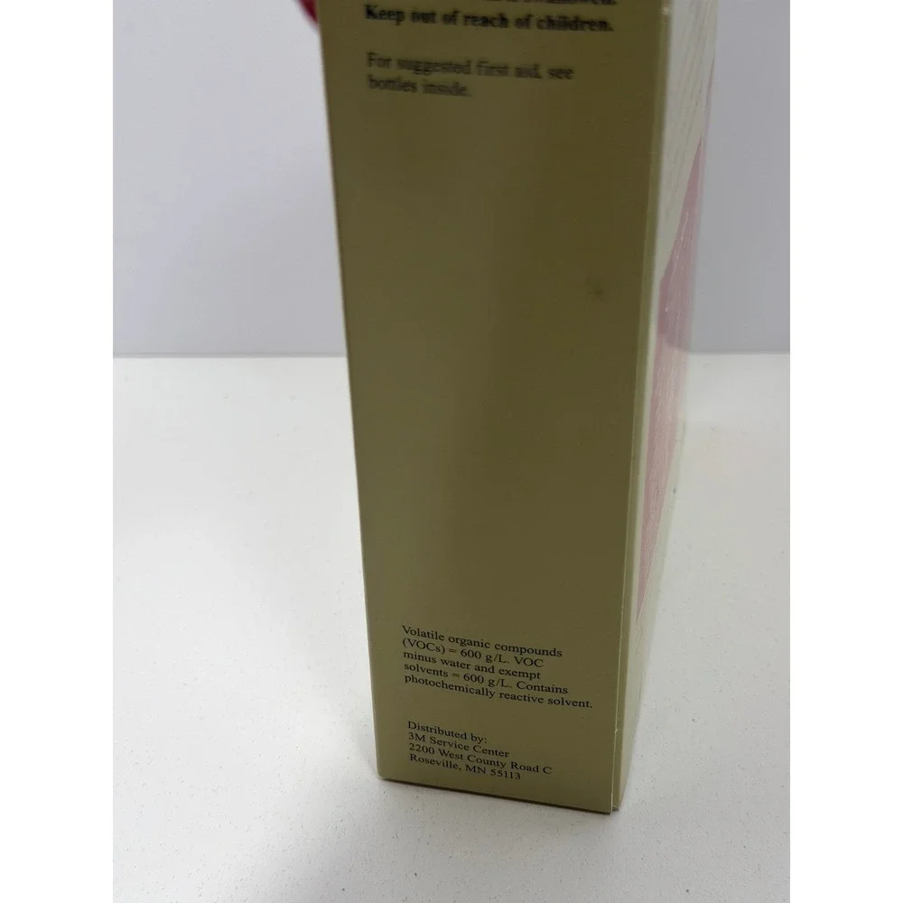 3M Stain Removal Kit Scotchgard Vintage 1999 Carpet Cleaner 3 Bottle Set 8oz NEW